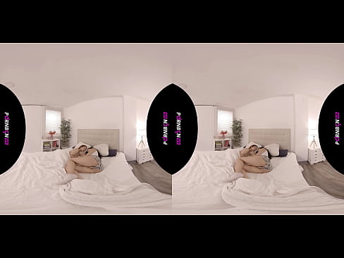 ❤️ PORNBCN VR Dues lesbianes joves es desperten calentes a la realitat virtual 4K 180 3D Geneva Bellucci Katrina Moreno ❤️ Porno preciós a nosaltres ❤